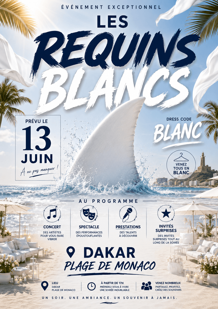 Les requins blancs